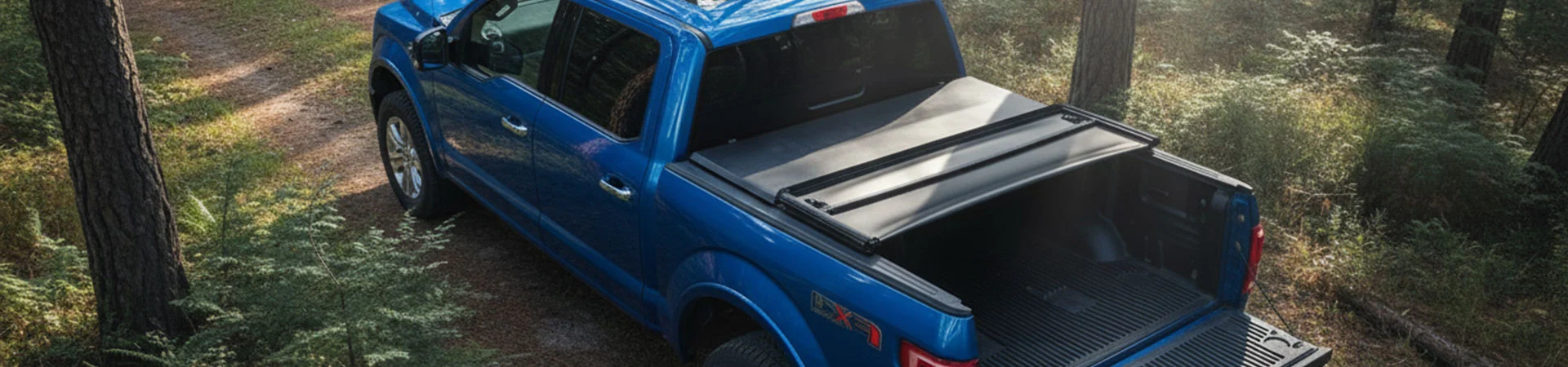 Soft Vinyl Tri-Fold Tonneau အဖုံး