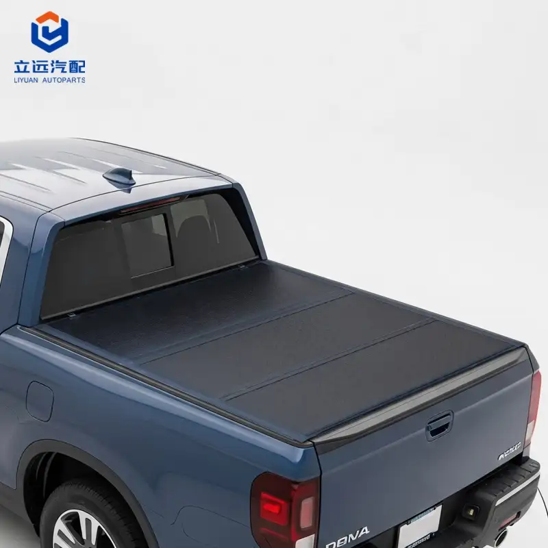 အနိမ့်ပရိုဖိုင် Hard Tri-Fold Tonneau အဖုံးသည် Honda Truck Bed Protection ကို မည်သို့တိုးတက်စေနိုင်သနည်း။
