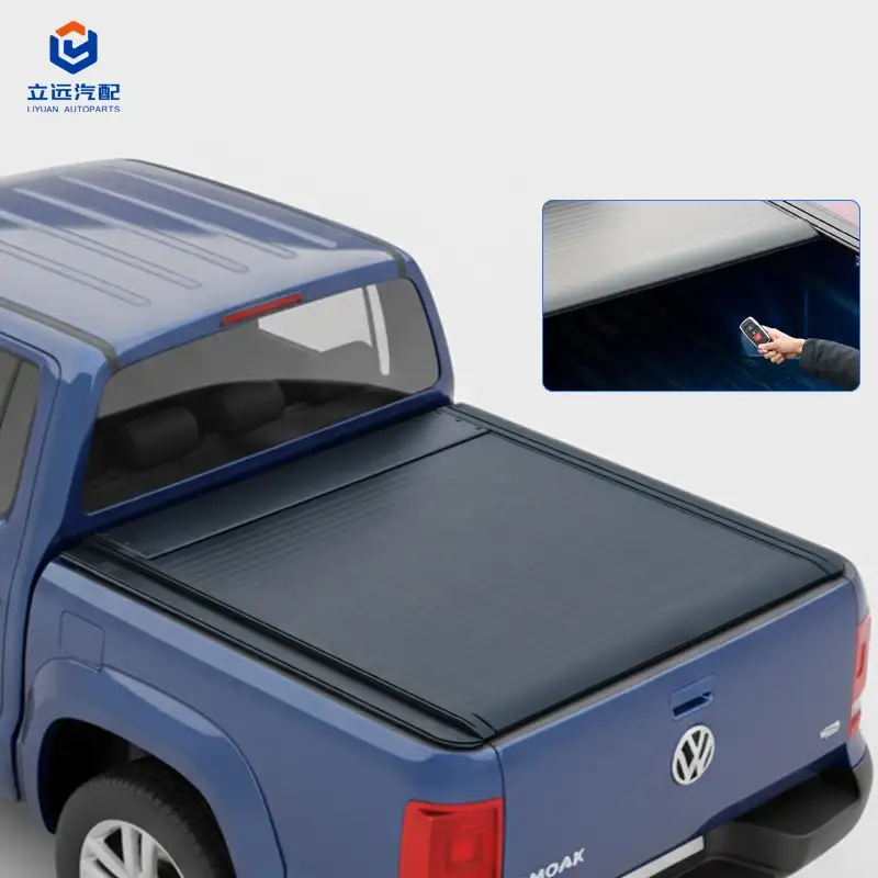 Volkswagen အတွက် လျှပ်စစ် Hard Aluminum Retractable Tonneau Cover
