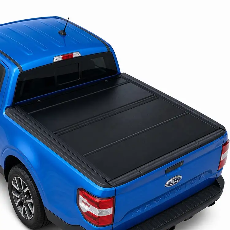Ford Maverick အတွက် Low Profile Hard Quad-Fold Tonneau အဖုံး