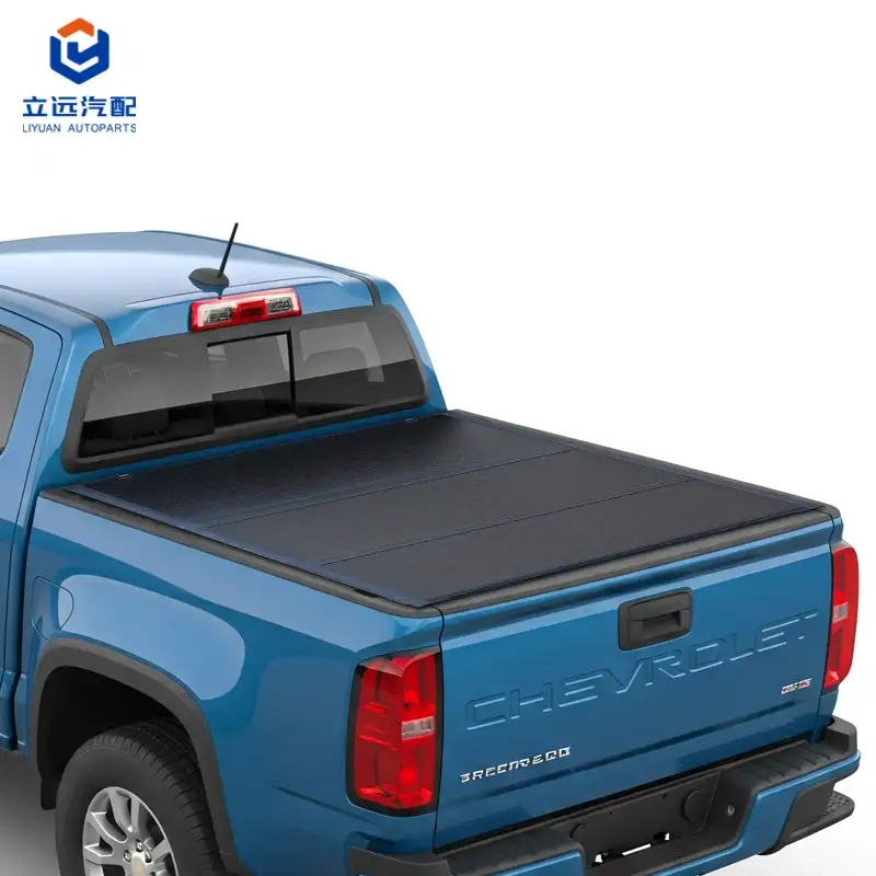 Chevrolet အတွက် Low Profile Hard Tri-Fold Tonneau ကာဗာ