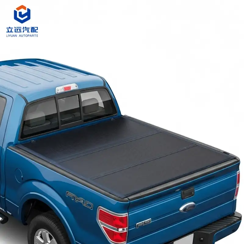 Ford အတွက် Low Profile Hard Tri-Fold Tonneau အဖုံး