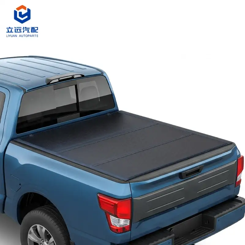 Nissan အတွက် Low Profile Hard Tri-Fold Tonneau အဖုံး