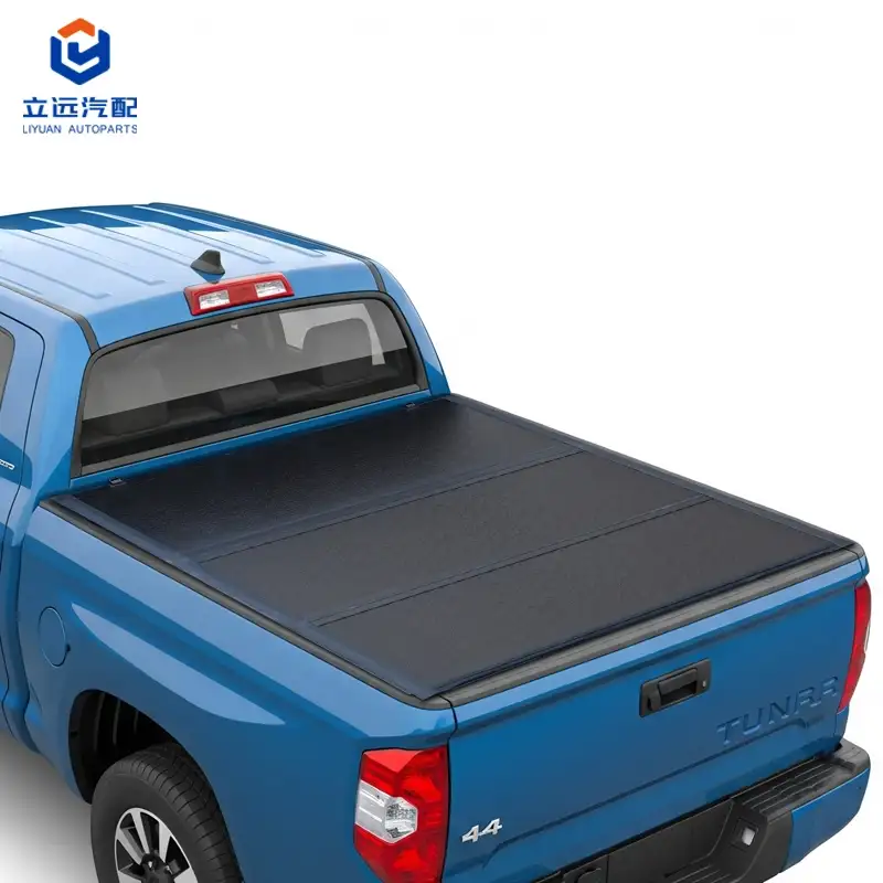 Toyota အတွက် Low Profile Hard Tri-Fold Tonneau အဖုံး