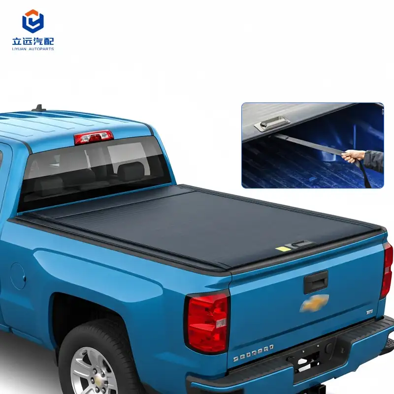Chevrolet Dodge အတွက် လက်ဖြင့် Hard Aluminum Retractable Tonneau Cover