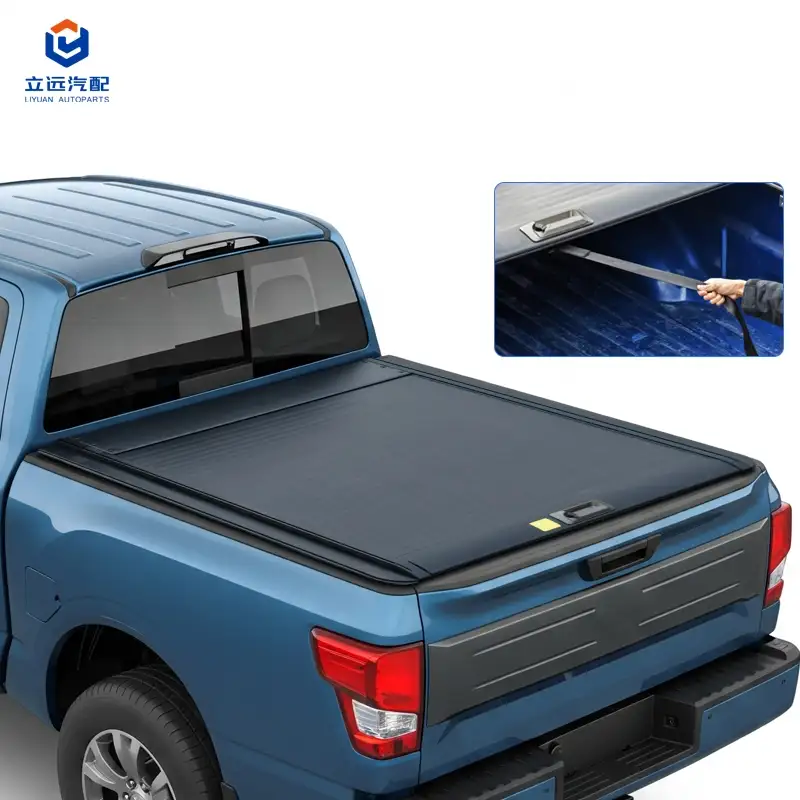 Nissan Mitsubishi အတွက် လက်ဖြင့် Hard Aluminum Retractable Tonneau Cover