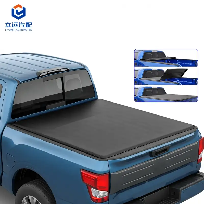 Nissan Suzuki အတွက် Soft Vinyl Tri-Fold Tonneau အဖုံး